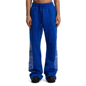 Pantalones Jogger Personalizables de Lona Gruesa con Pedrería para Hombre, Estilo Diamante Brillante, Deportivos, Casuales, de Calle, Secado Rápido y Transpirables - Product Image 5