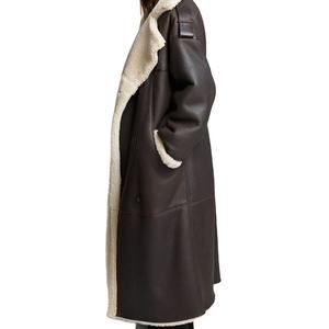 Chaqueta de Cuero para Hombre High Street |   Lo Mejor de la Moda Otoñal: Prenda Transpirable de Manga Larga con Cuello Alto y Logotipo Frontal - Product Image 2