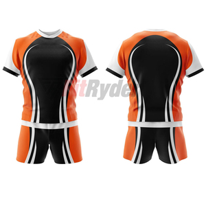 Maillot de sport unisexe de rugby de qualité supérieure, séchage rapide, respirant, anti-UV, grandes tailles, conception de logo personnalisé, impression par sublimation - Product Image 1