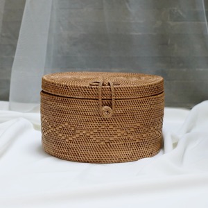 Top Selling Natural Rattan <b>Wicker</b> <b>Basket</b> for Tabletop Storage Pantry Organization Modern Eco-Friendly Multifunction Customizable - Product Image 2