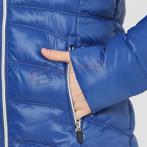 แจ็กเก็ตทรงปลาปักเป้าสำหรับผู้หญิงแจ็กเก็ตทรงปลาปักเป้าแบบมีสไตล์มีดีไซน์และผ้ากันลมสำหรับฤดูหนาว - Product Image 4