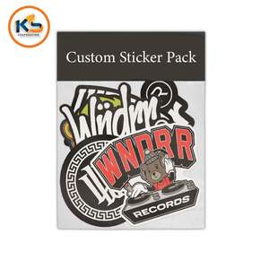 Bulk Custom Die Cut Vinyl Sticker Custom Sticker Pack | Waterproof Eco Anti-UV Stickers | High Quality OEM <b>Polybag</b> Packaging - Product Image 2