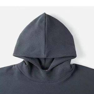 Sudaderas con Capucha para Hombre, 100% Algodón, Antibolitas, Suaves, Lisas, Holgadas, de Manga Larga, con Capucha, para Otoño, con Logotipo Personalizado, de Felpa - Product Image 6