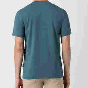 Camisetas Casuales de Manga Corta Transpirables de Último Diseño, 100% Algodón, Color Sólido, Ropa de Verano para Hombre - Product Image 3