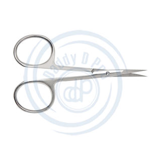 Ciseaux de beauté pour ongles en acier inoxydable Coupe-cuticules professionnels Ciseaux courbes pour ongles et cuticules CE ISO - Product Image 2