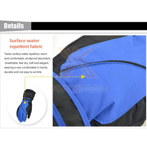 Gants de ski motorisés de haute qualité fabriqués au Pakistan, imperméables, à doigts entiers, unisexes, pour le snowboard d'hiver - Product Image 5