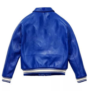 Chaquetas universitarias de lona a la moda para hombre al por mayor con logotipo de diseñador personalizado chaqueta de béisbol informal Letterman abrigo tela de algodón - Product Image 2