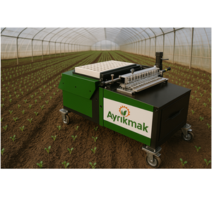 Semoir automatique à une rangée pour plateaux de pépinière avec cycle rapide et support de plateau universel 60-100 plateaux/semoir Hr et transplanteurs - Product Image 1