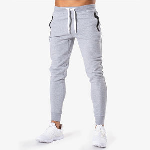 กางเกงจ็อกเกอร์ผ้าฝ้ายเอวสูงสำหรับผู้ชายขนาดใหญ่พิเศษระบายอากาศสไตล์ลำลอง - Product Image 1