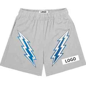 Short en maille pour homme personnalisé de haute qualité conçu avec ceinture réglable et tissu double couche respirant à séchage rapide - Product Image 6