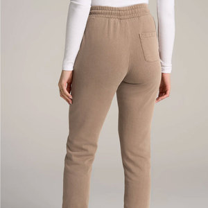 Pantalon de jogging cargo pour femmes de haute qualité pantalon de survêtement pour femmes grande taille jambe large pantalon plat en coton uni pantalon pour femmes - Product Image 4