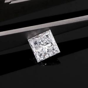 Diamante cultivado en laboratorio de princesa blanca de 3,90mm suelto para anillo, Diamante cultivado en laboratorio suelto para fabricación de joyas, anillo de aniversario de diamantes CVD - Product Image 3