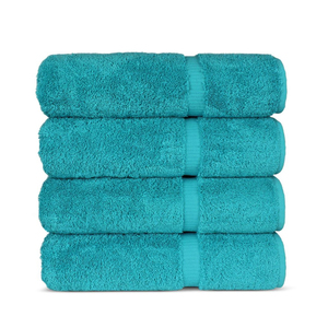 Vente en gros de torchons de cuisine extra doux 100% coton avec logo personnalisé essuie-mains jetables tissés pour adultes à usage domestique essuie-mains en éponge promotionnel - Product Image 1