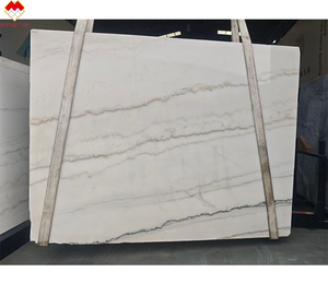 Trung Quốc Quarry Quảng Tây bằng đá cẩm thạch trắng phiến lớn trắng Onyx Đá Cẩm Thạch với màu xám tĩnh mạch chất lượng cao bằng đá cẩm thạch trắng sàn gạch và tường - Product Image 6