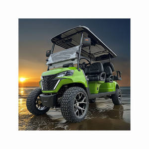 รถกอล์ฟไฟฟ้า4ที่นั่ง5000W รถกอล์ฟคลับแบบปรับแต่งได้หรูหรา - Product Image 1