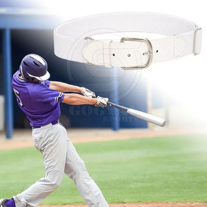 Custom Made Premium Quality Baseball <b>Belt</b> Steel/Leather/<b>Elastic</b> Materials Breathable Comfortable GOGYAL SPORTS GS-BB-14 Baseball - Product Image 3