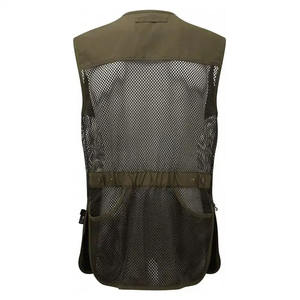 Gilet de tir unisexe d'hiver en Cordura respirant, noir uni et couleur chair, sur mesure - Luxe - Product Image 2