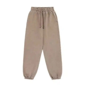 Pantalons de survêtement pour hommes, confortables, dernier design, nouvelle arrivée, taille mi-haute avec cordon de serrage, matière en molleton de coton, jogging - Product Image 1