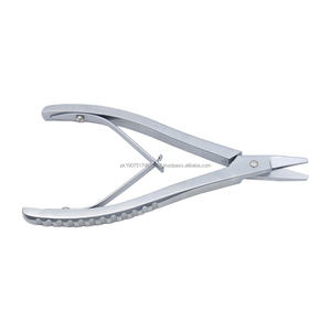 Instrumentos Ortopédicos de Grado Médico, Herramienta Quirúrgica Reutilizable de Alta Resistencia, Pinzas Cortadoras de Huesos con Articulación de Tornillo, Acero Inoxidable, Manual, CE - Product Image 6