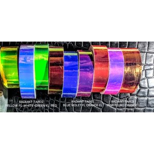 Holographic Colour-Changing Sticky Tapes Acrylic Adhesive BOPP PE <b>Material</b> Pressure Sensitive Water Activated Decoration - Product Image 2