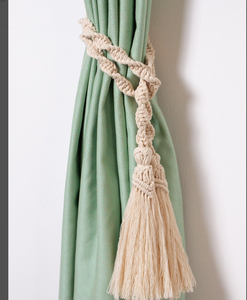 Curtain Tie Backs, Curtain Holdbacks <b>Macrame</b>,Ukraine Shop - Product Image 2