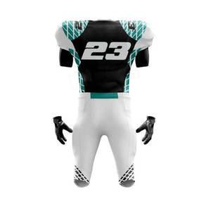 Uniforme de fútbol americano para hombre de secado rápido 100% poliéster Jersey de talla grande para la venta - Product Image 6