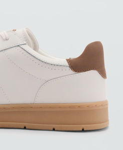 Wypex รองเท้าเดินวิ่งลำลองหรูหรา, รองเท้าเดินดีไซน์ทันสมัยระบายอากาศได้ดีหนังตาข่ายกันลื่นเทรนด์แฟชั่น - Product Image 3