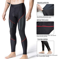Collants de cyclisme pour hommes avec rembourrage en gel 3D Absorption VTT Pantalon à bretelles Roubaix Pantalon de vélo Sportswear Pantalon de cyclisme grande taille