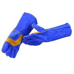 100% Gants de soudage Tig EPI de haute qualité Gants de sécurité résistants à la chaleur à bas prix par le fournisseur de vêtements de travail - Product Image 3