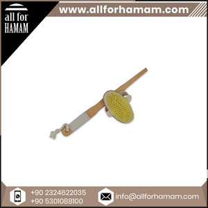 Cepillo de masaje corporal hecho a mano con mango de madera de entrega rápida hecho en Turquía - Product Image 6