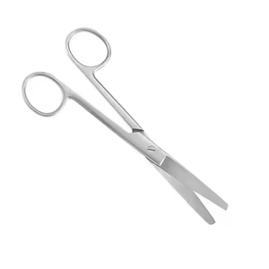 Tijeras de funcionamiento de instrumentos médicos alemanes de primera calidad Fuente de alimentación manual recta y curva Material metálico aprobado por CE - Product Image 2