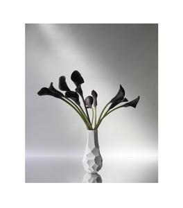 Jarrón de aluminio hecho a mano con detalles artísticos y superficie metálica Lisa ideal para arreglos florales y estilismo interior - Product Image 6
