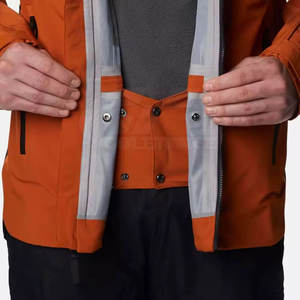 Veste de ski imperméable pour homme, coupe-vent, veste de pluie, manteau chaud pour homme avec capuche - Product Image 6