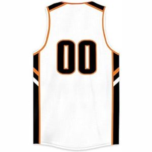 Diseño de logotipo personalizado transpirable 100% poliéster uniforme de baloncesto universitario entrenamiento deportivo conjuntos de camisetas de baloncesto impreso OEM en blanco - Product Image 3