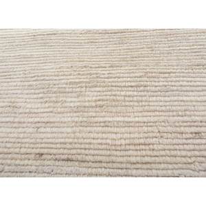 Tapis en laine tissé à la main Contour Ivory, coton biologique et jute, design puzzle rectangulaire pour salon et couloir - Hwl-268 - Product Image 3