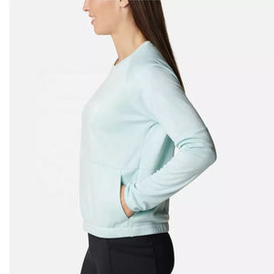 2025 Jersey personalizado de alta calidad Sudadera con capucha de talla grande para mujer con logotipo 3D Sudadera de invierno cómoda Logotipo frontal OEM disponible - Product Image 4