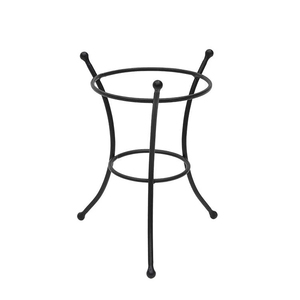 High Quality Large Indoor Outdoor Balcony Garden <b>Pot</b> Flower <b>Pots</b> Planters New Design Modern Black Metal Planter from India - Product Image 1