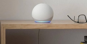 Premium New Ec hos Dot 5th Gen Altavoz inalámbrico inteligente Todos los colores Pantalla de reloj Gabinete de plástico de metal WiFi - Product Image 5