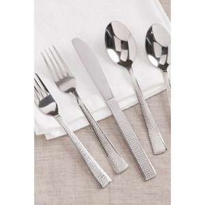 Juego de cubiertos lisos de estilo exquisito, juego de cubiertos único de acero inoxidable de alta calidad, juego de cubiertos con acento de diseño más simple de 5 - Product Image 5