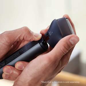 Sistema de Afeitado Black Modar para Cuerpo y Rostro, Afeitadora Eléctrica de Láminas IPX7, Lavable, con Cabezales de Repuesto Alemanes - Product Image 6