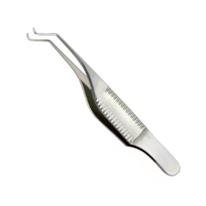 Fórceps de tejido delicado de 75mm y más vendidos, punta fina médica, instrumentos quirúrgicos de acero inoxidable, fuente de alimentación Manual - Product Image 2