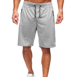 <b>Men's</b> 100% Cotton Fleece Sweat <b>Shorts</b> Fashion <b>Baggy</b> Casual <b>Shorts</b> with Elastic Waist Customizable Solid Pattern Design - Product Image 5