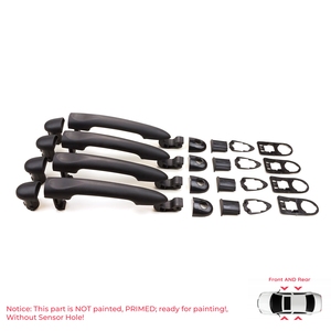 Poignée d'ouverture de porte extérieure BDP1165-1 4 pièces 806B02596R pour Fluence Megane 3 Clio 4 Scenic 3 Captur 1 - Product Image 1