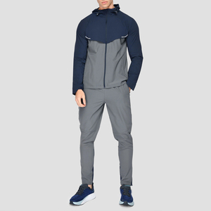 SUMROOS Customizable Men's Lightweight Workout <b>Jackets</b> High Quality 100% Polyester Waterproof for Winter Sports Standard Fit - Product Image 5