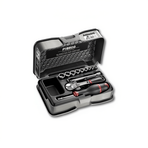 Usag <b>12</b>-Piece Assortment of Hexagonal <b>Sockets</b> in <b>Inches</b> ABS Case - Product Image 2