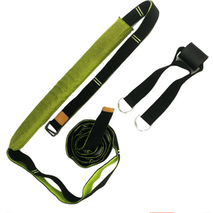 Fitness <b>Elastic</b> Yoga Resistance Band Gym Sport Training Waist <b>Belt</b> Stretch Latin Cotton & Polyester Unisex - Product Image 2