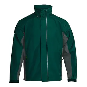 Chaqueta cortavientos impermeable y personalizada de talla grande para hombre, chaqueta de lluvia para caza al aire libre