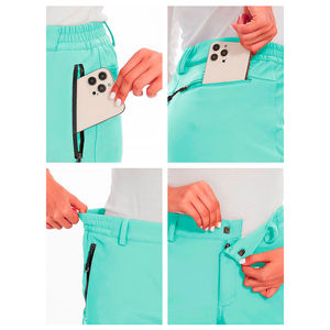 Pantalones Softshell para mujer, impermeables, transpirables, a prueba de viento, duraderos, cálidos, para acampar al aire libre, senderismo, esquí, informal, elegante - Product Image 4