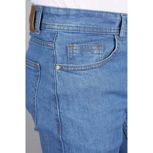 Pantalones Cargo Rectos de Cintura Alta para Hombre, Estilo Vintage, Marca Jonathan, con Logotipo Personalizado, Decoración de Botones, Mezclilla Oscura Lavada para Invierno, ODM - Product Image 4