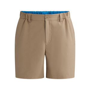 Shorts de golf pour hommes conçus avec un tissu extensible respirant assurant confort, soutien et mobilité flexible en extérieur - Product Image 3